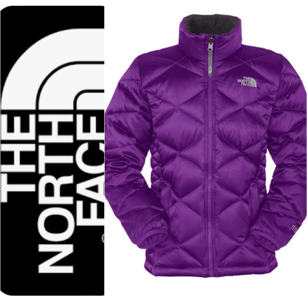 The North Face 550 Goose Down Jacket Purple M
